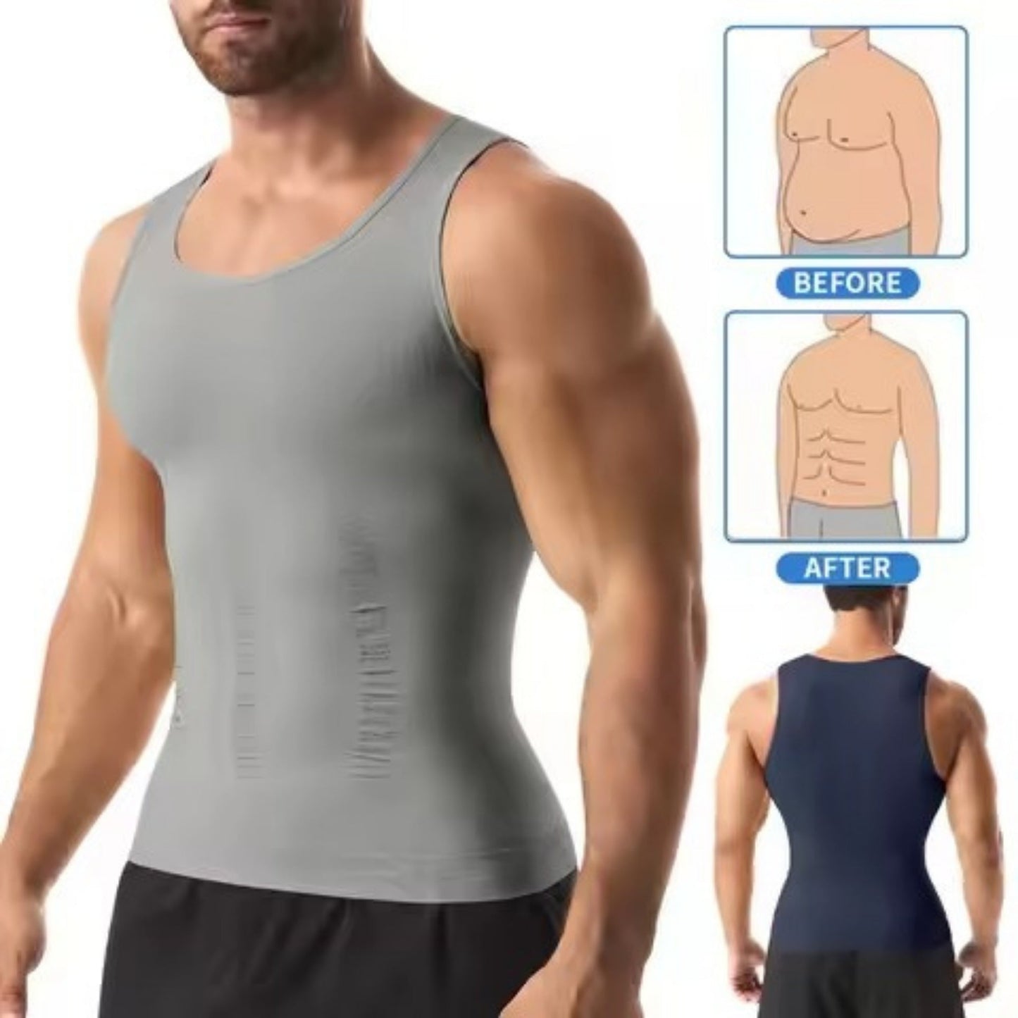 Wellnika™ - Compression Muscle Tank