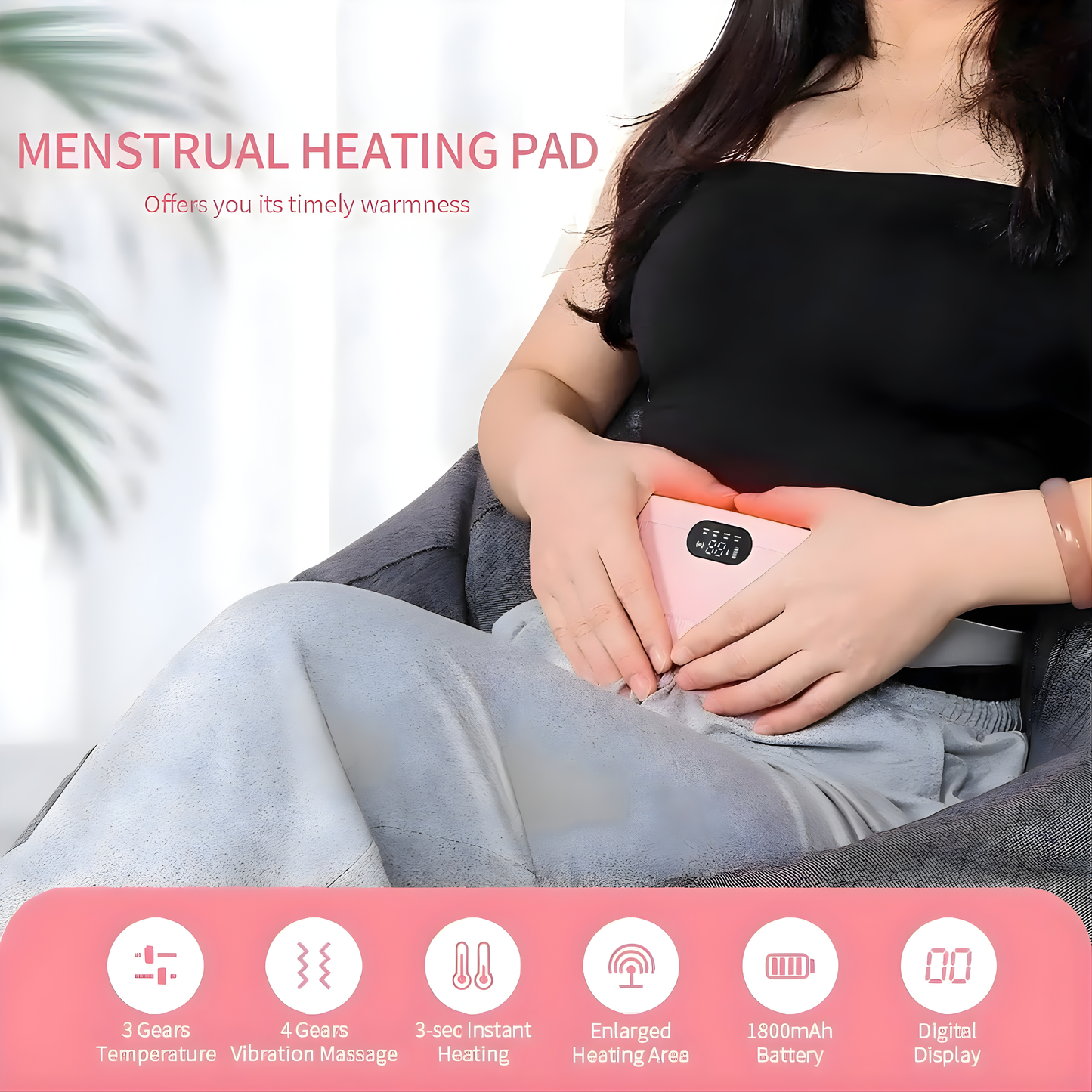 Wellnika™ - Portable Cramp Relief Belt