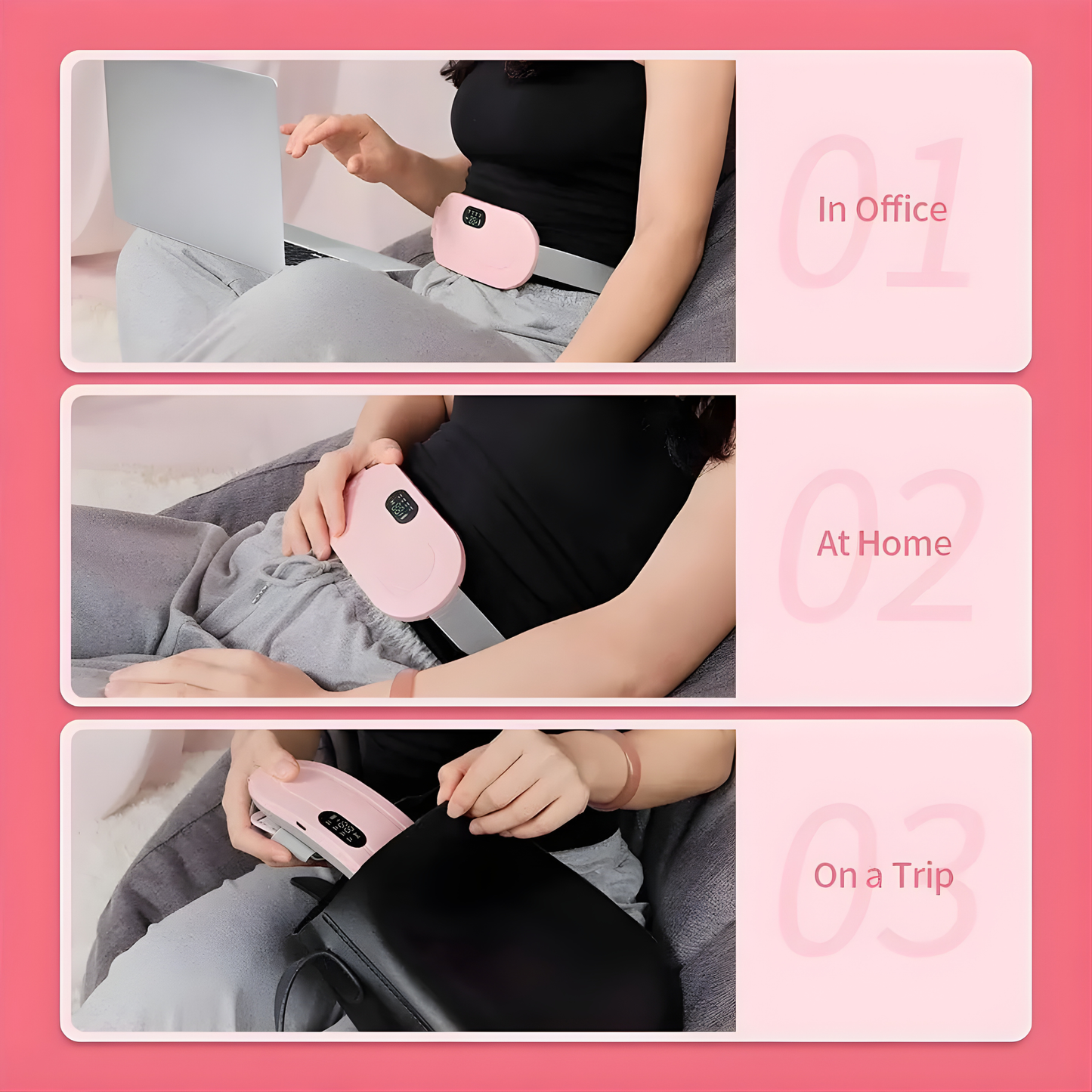 Wellnika™ - Portable Cramp Relief Belt
